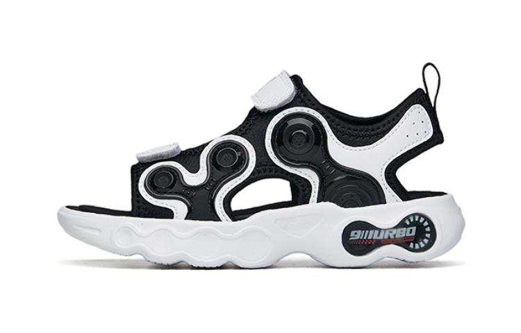 Antakids Anta Alien 1 Sports Sandals Black White Children Aged 3 7 Years Old