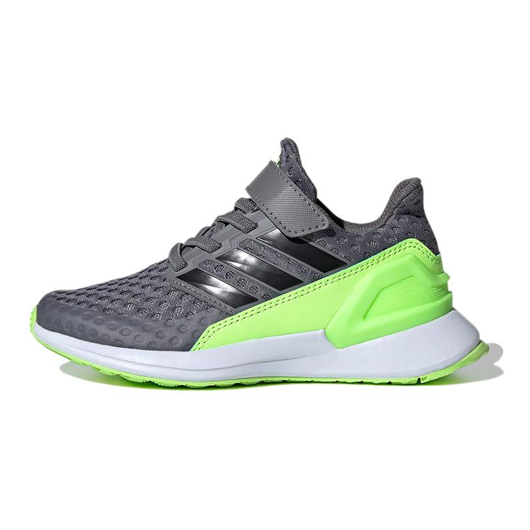 Adidas Adidas Rapida Run K Mesh Breathable Low top Kids' Running Shoes Gray Kids'