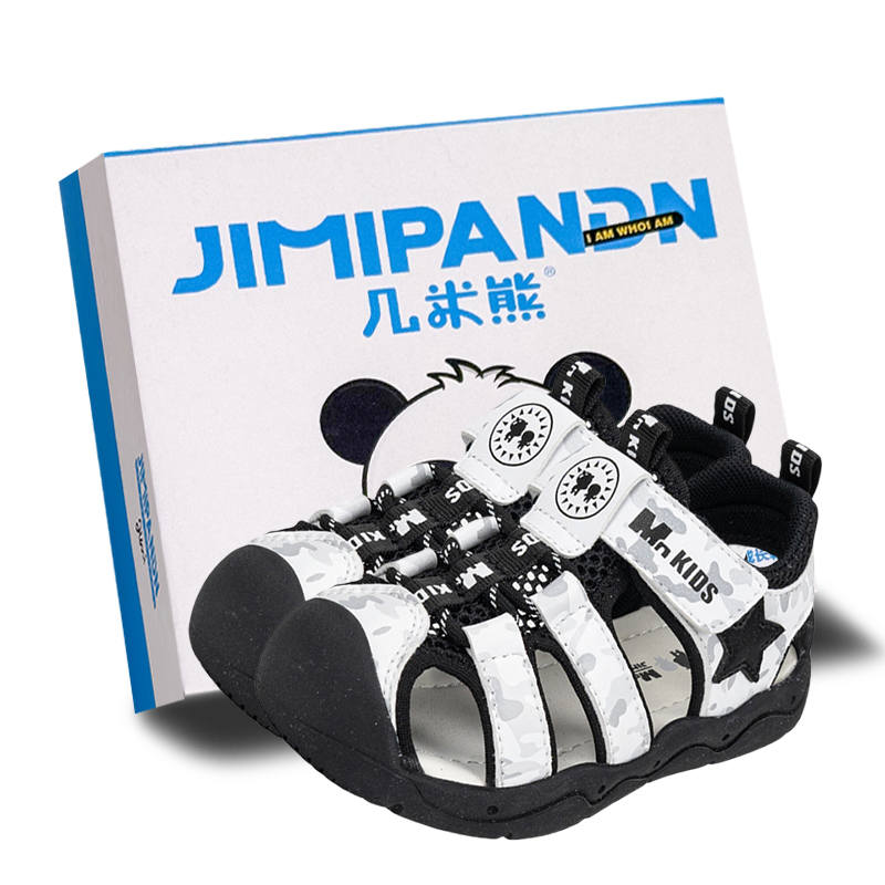 JimiXiong Slip Resistant Abrasion Resistant Children's Sandals Children Aged 3 7 Years Old
