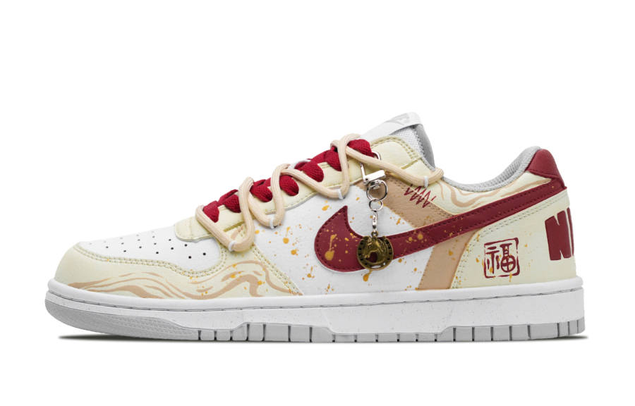 Nike Nike Big Horse Year Blessing Abrasion Resistant, Lightweight, And Breathable Low top Skateboard Shoes Men's