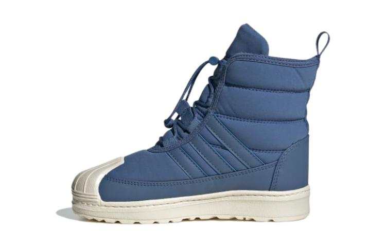 Adidas Originals SUPERSTAR 360 2.0 Cushioning, Wear Resistant Mid top Kids Lifestyle Shoes Blue Kids'