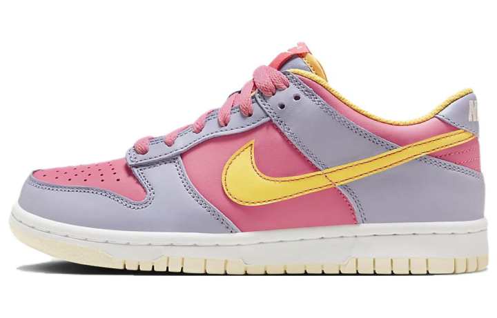 Nike Nike Dunk Low Pink Purple Laser Orange GS