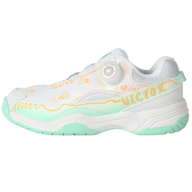 VICTOR Mesh Slip Resistant Cushioning Abrasion Resistant Low top Kids' Training Shoes Kids'