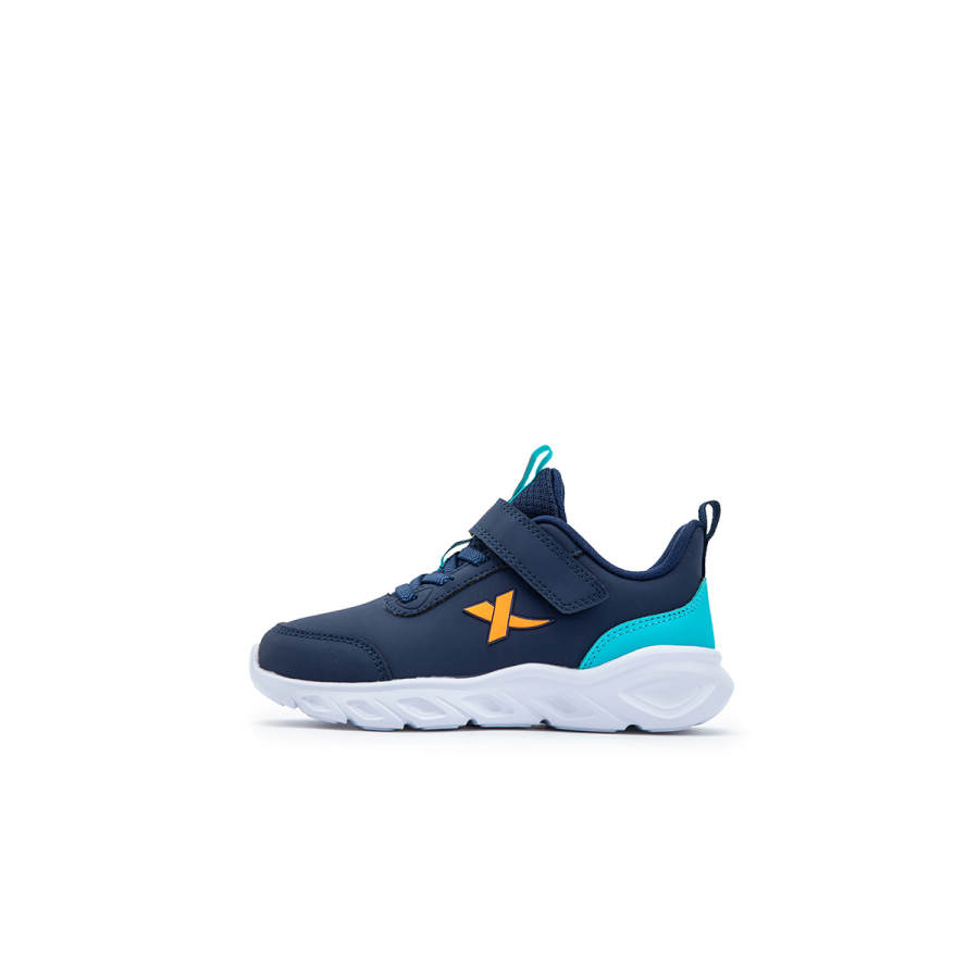XTEP Slip Resistant Low top Kids' Running Shoes Blue Kids'