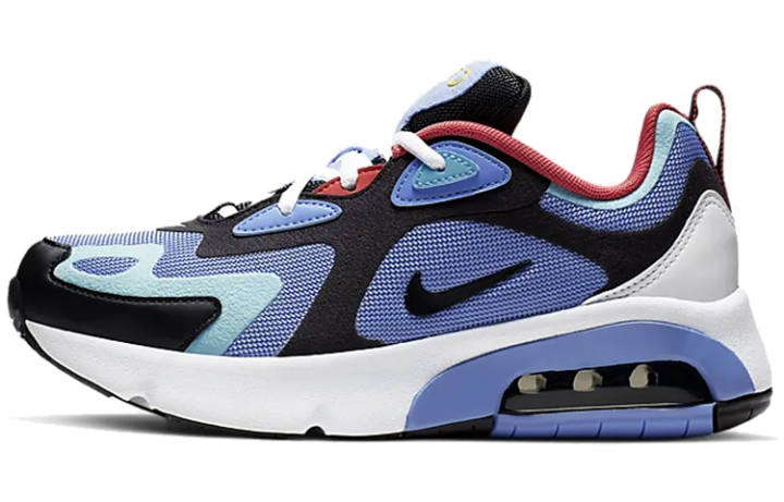 Nike Nike Air Max 200 Low top Running Shoes Pulse Blue Air Cushion Unisex