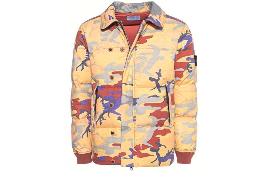 STONE ISLAND STONE ISLAND Down Jacket Unisex Multicolor