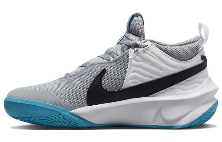 Nike Nike Team Hustle D10 GS 'Grey Blue Lightning'