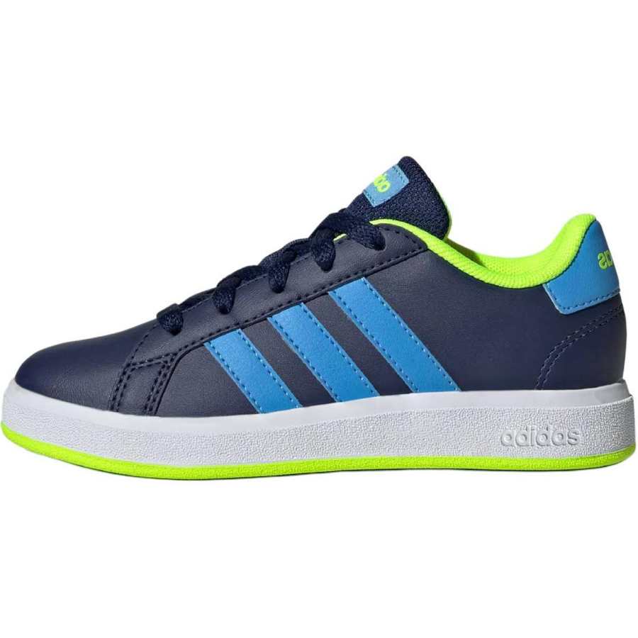 Adidas Adidas GRAND COURT Soft And Comfortable Kids' Training Shoes Dark Blue Teenagers