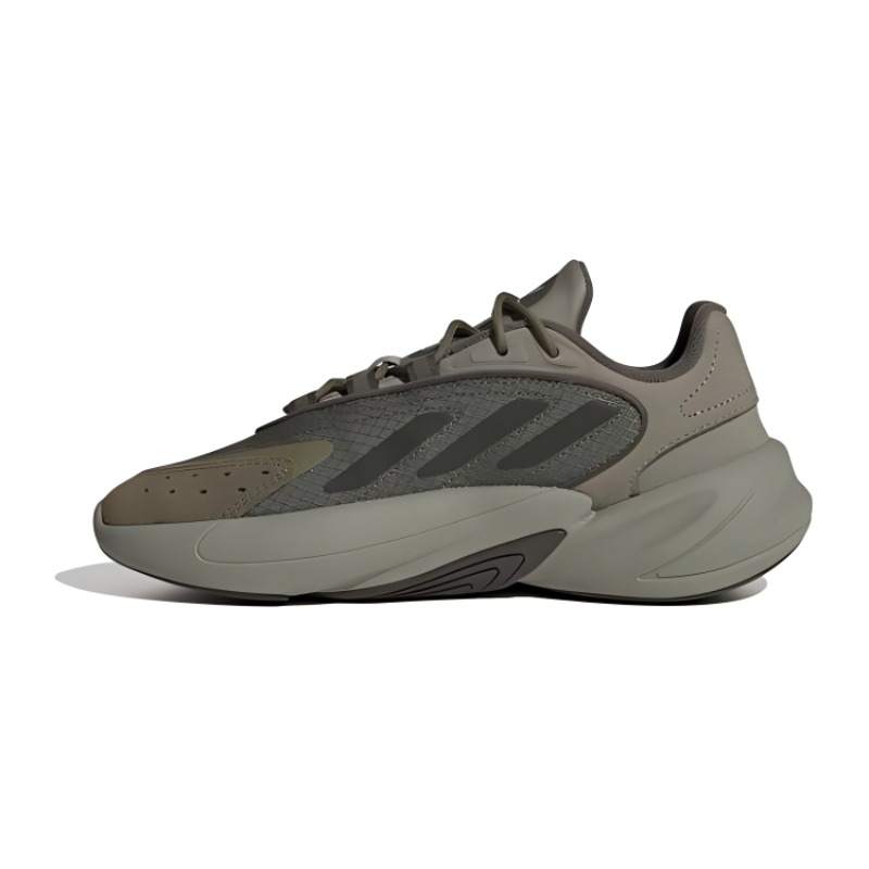 Adidas Originals Ozelia Cushioning, Wear Resistant Low top Kids Lifestyle Shoes Gray Green