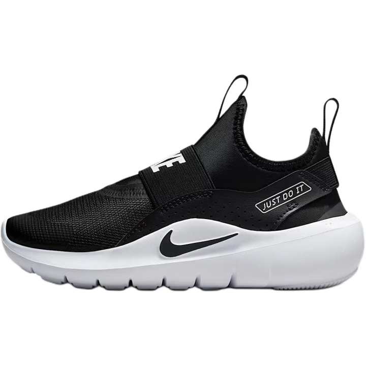 Nike Nike Flex Runner 4 Abrasion Resistant Abrasion Resistant Low top Kids' Running Shoes Black White