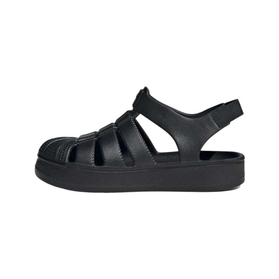 Adidas Originals SUPERSTAR Low top Children's Sandals Black Children Aged 3 7 Years Old