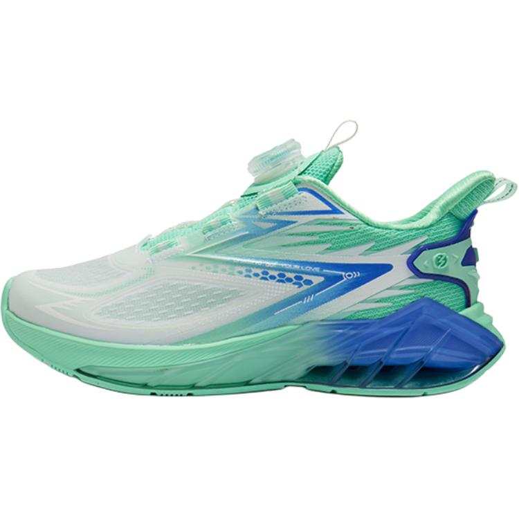 361°KIDS Comfortable Low top Running Shoes White/Plum Green Teenagers