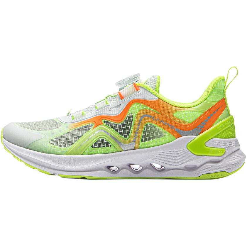 Li-Ning YOUNG Li Ning YOUNG Running Low top Running Shoes Green Orange Teenagers