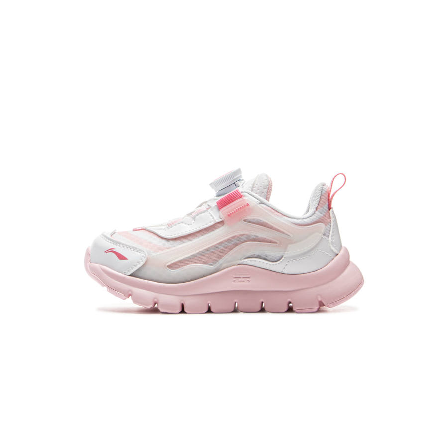 Li-Ning YOUNG Li Ning YOUNG Sports Life Collection Comfortable Kids Lifestyle Shoes White Pink Kids'