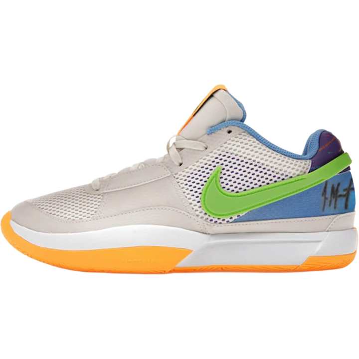 Nike Nike Ja 1 Ja Morant 1 Low top Basketball Shoes Beige White Orange Unisex
