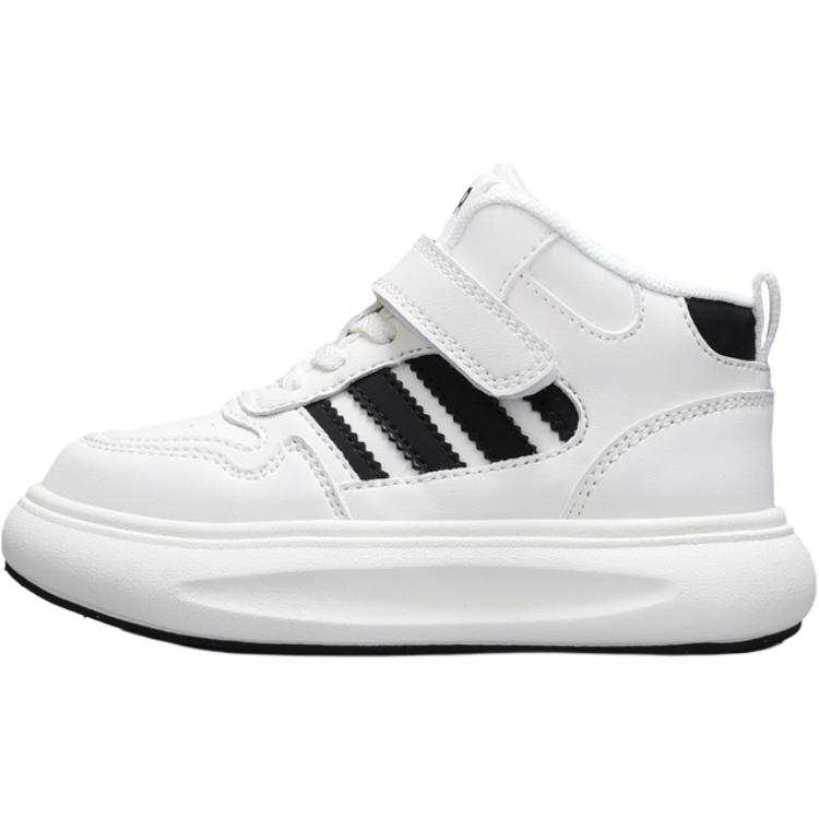 Jeep Cushioning Thermal Cushioning Thermal Mid top Skateboard Shoes White Black Kids'