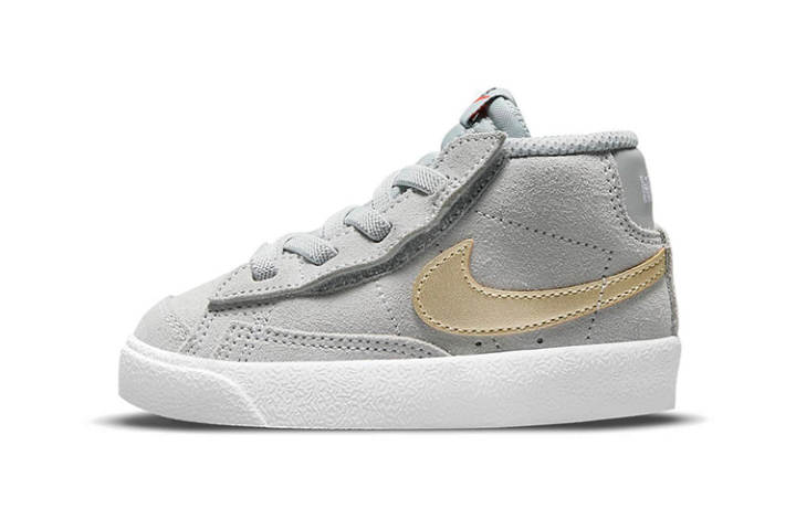 Nike Nike Blazer Mid 77 Grey Metallic Gold Star TD