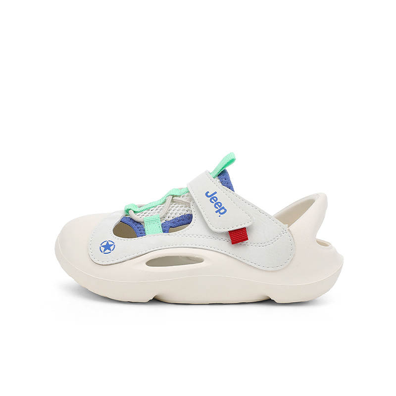 Jeep Synthetic Leather Abrasion Resistant, Breathable, And Quick Dry Low top Sandal Kids'