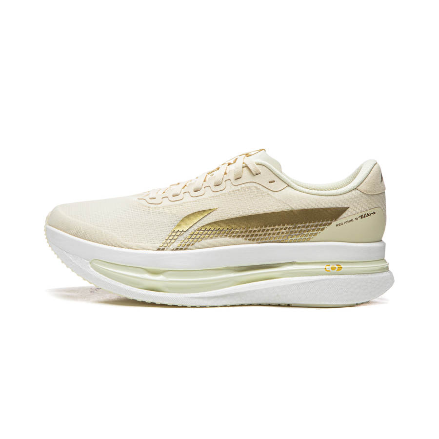 Li-Ning Li Ning Red Hare 9 ULTRA Low top Running Shoes Men's Ecru