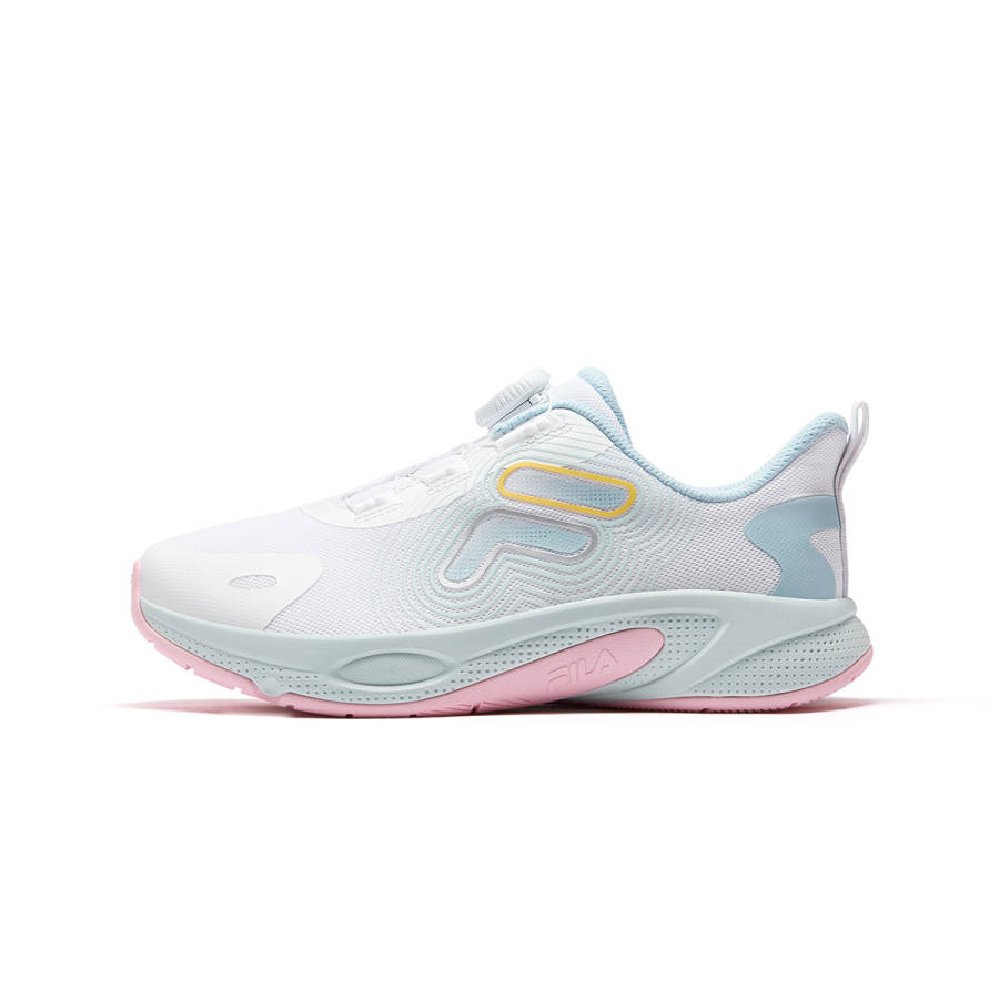 FILA KIDS PERFORMANCE FPH Lightweight Cushioning Low top Kids' Running Shoes FILA White/Skylight Blue Kids'
