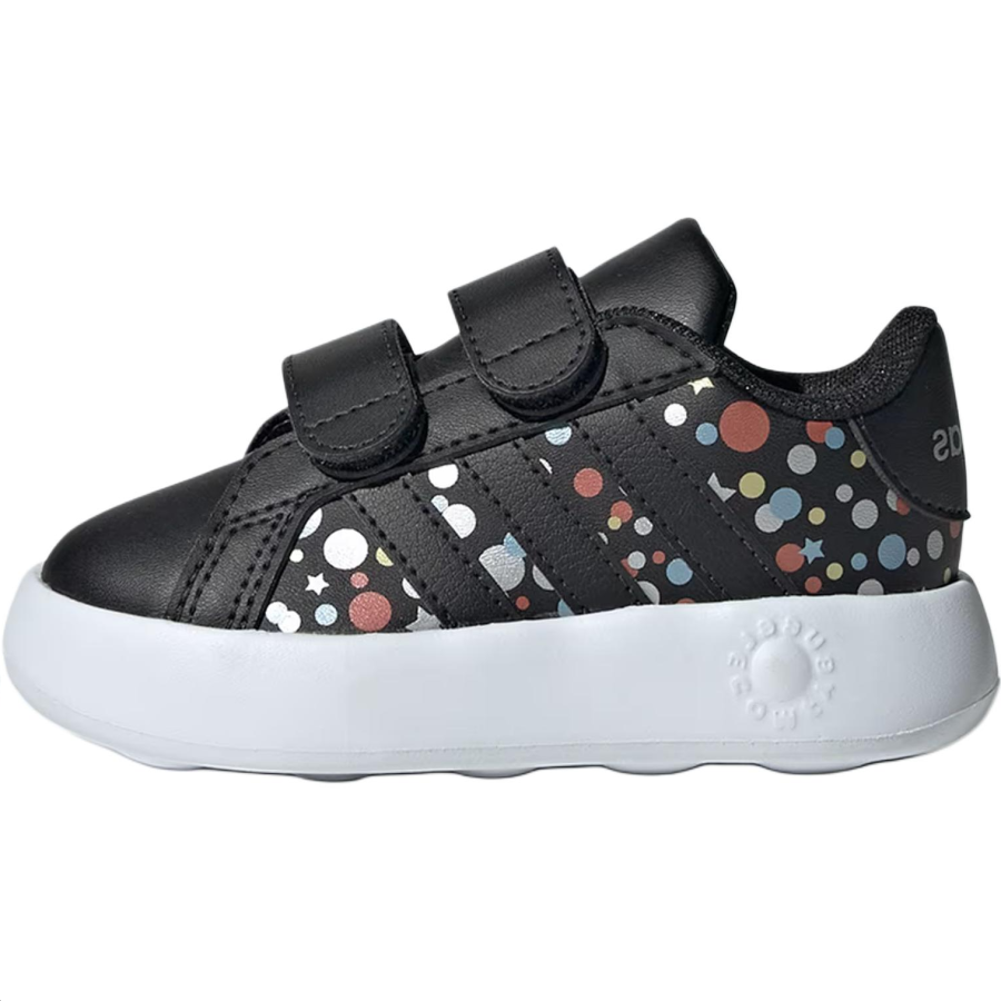 Adidas Adidas GRAND COURT 2.0 Soft And Comfortable Low top Toddler Shoes Black Infant And Toddler