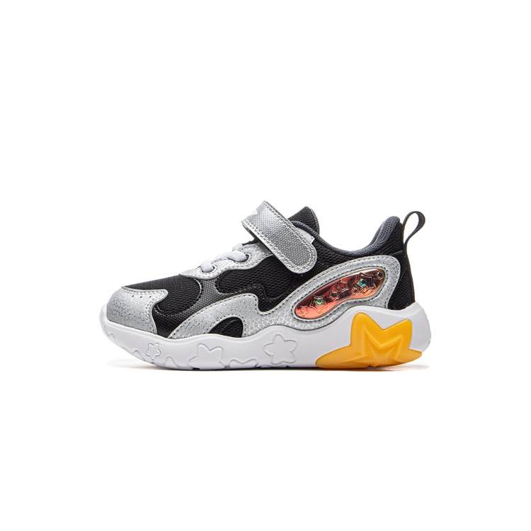 Li-Ning YOUNG Li Ning YOUNG Synthetic Leather Anti Slip And Wear Resistant Rebound Breathable Low top Kids Lifestyle Shoes