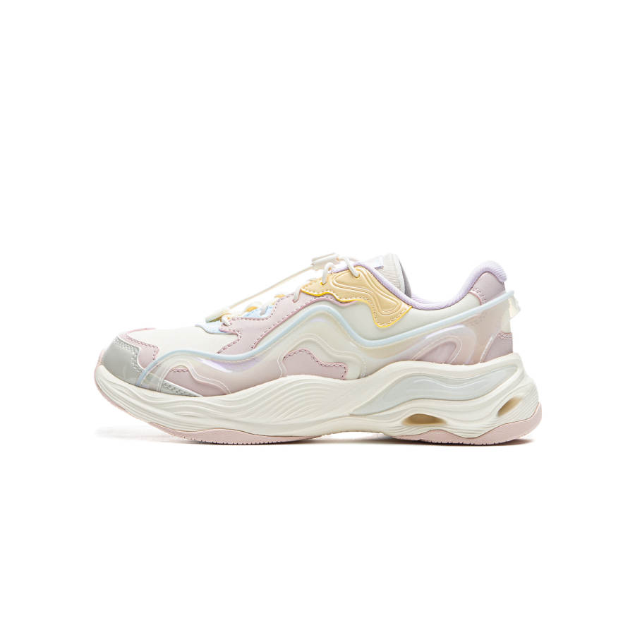 Li-Ning YOUNG Li Ning YOUNG Slip Resistant Abrasion Resistant Low top Kids Lifestyle Shoes Kids'