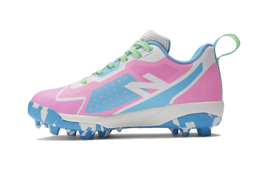 New Balance New Balance NB Romero Duo Comfortable Low top Kids' Training Shoes Pink Blue Children Aged 3 7 Years Old