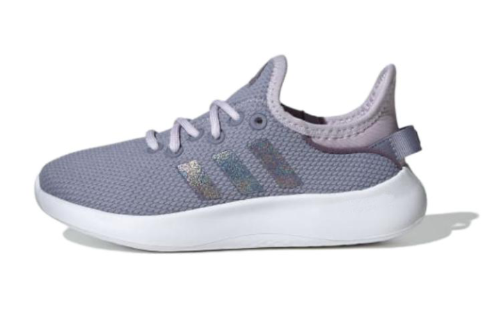 Adidas adidas Cloudfoam Pure Big Kid 'Silver Violet Glitter'
