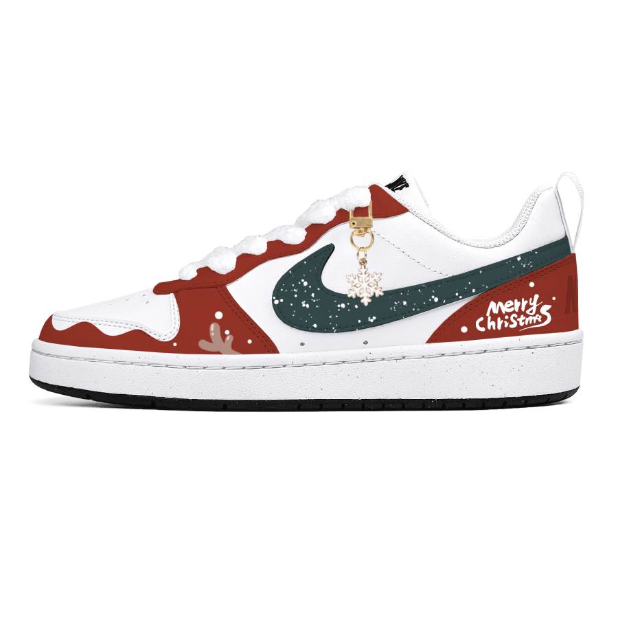 Nike Nike Court Borough Steam Rose, Winter Symphony Cushioning, Wear Resistant Low top Kids' Skateboarding Shoes