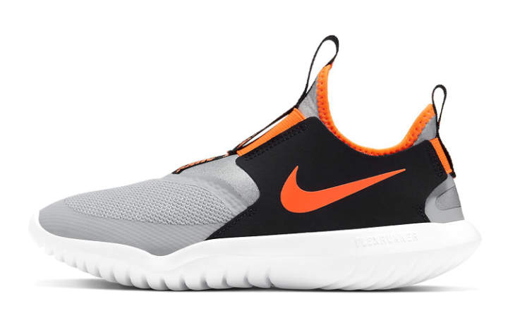 Nike Nike Flex Runner 'Gray Black Orange' GS