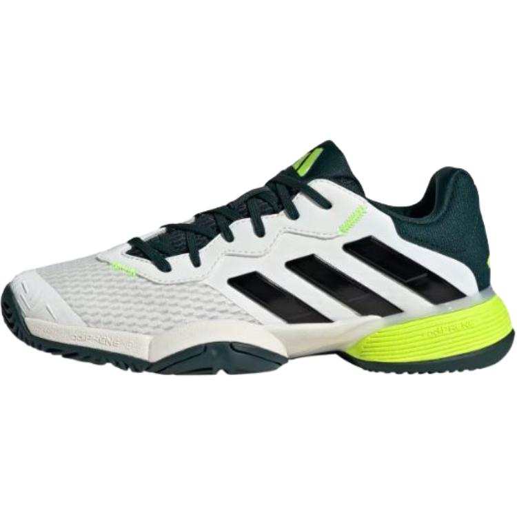 Adidas Adidas Barricade Cushioning Low top Kids' Training Shoes White Black Green Kids'