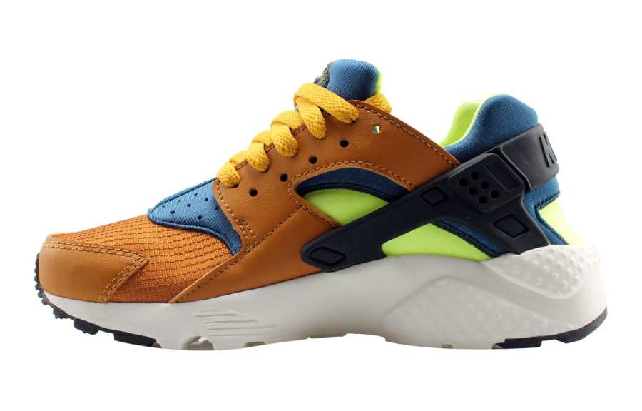 Nike Nike Huarache Run Slip Resistant Cushioning Low top Running Shoes Brown Unisex