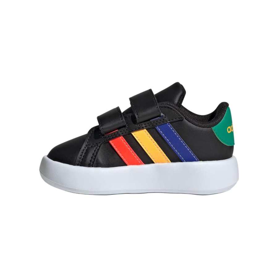 Adidas Adidas GRAND COURT 2.0 Abrasion Resistant Abrasion Resistant Low top Toddler Shoes Black Infant And Toddler