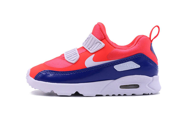 Nike Nike Tiny 90 Slip Resistant Cushioning Low top Running Shoes Red Blue White Infant And Toddler