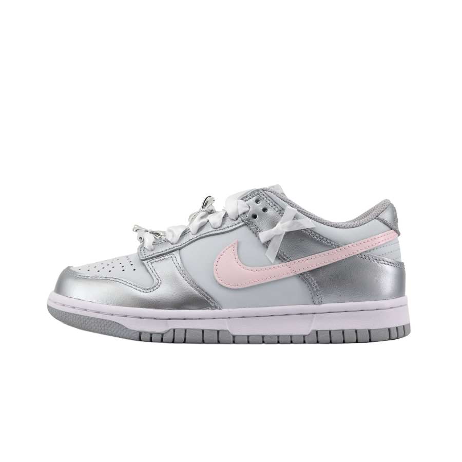 Nike Nike Dunk Hu Tao Clips Leather Slip Resistant Cushioning Abrasion Resistant Balance