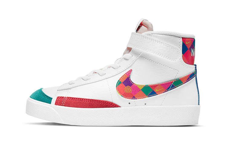 Nike Nike Blazer 77 'CNY Mid top Kids' Skateboarding Shoes White Red Green Kids'