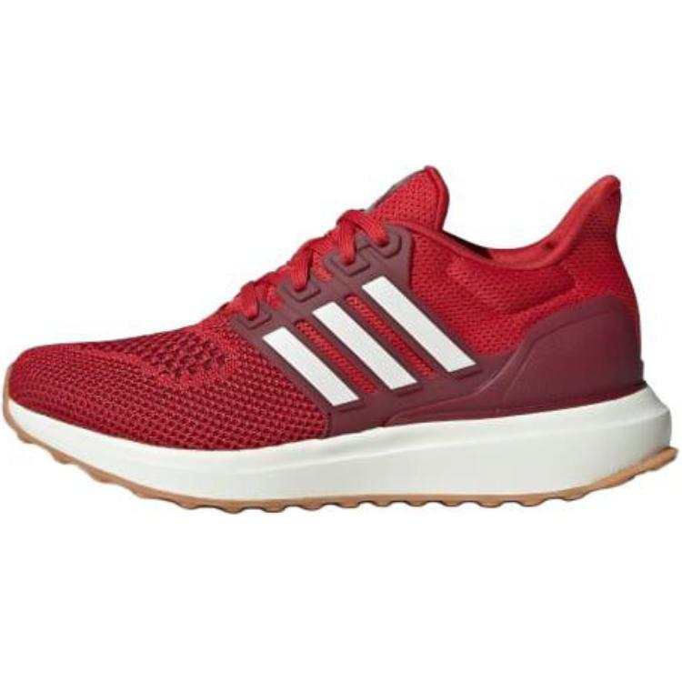 Adidas Adidas UBOUNCE DNA Slip Resistant Abrasion Resistant Low top Kids Lifestyle Shoes Red Kids'