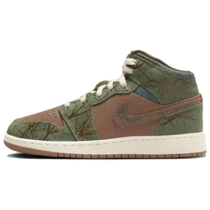 Jordan Air Jordan 1 Mid GS 'Treeline'