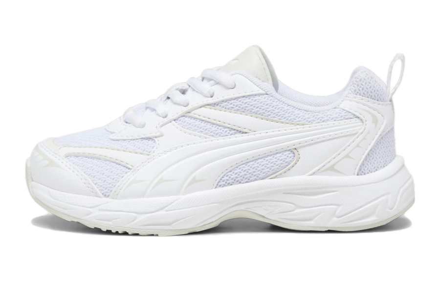 PUMA Puma Morphic Basic Little Kid 'White Sedate Grey'
