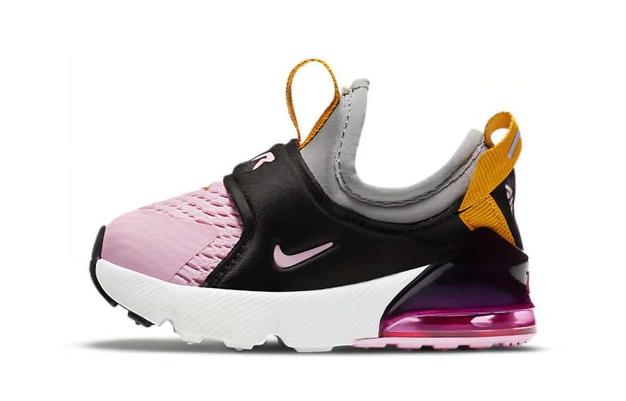 Nike Nike Air Max 270 Low top Toddler Shoes White Gray Pink Infant And Toddler