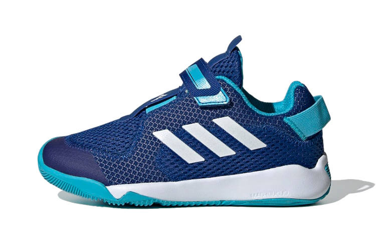 Adidas Adidas Activeplay Summer.Rdy C Breathable Low-Top Kids' Running Shoes Blue White Children Aged 3-7 Years Old
