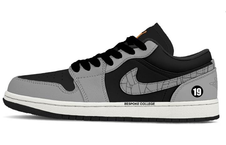 Jordan Jordan Air Jordan 1 Cool Rock Leather Slip Resistant Abrasion Resistant Slip Resistant Abrasion Resistant Low top