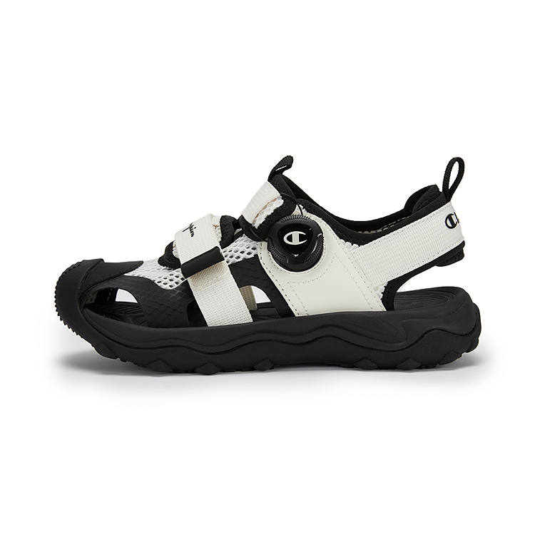 Champion Kids Synthetic Leather, Textile Slip Resistant Anti Kick Abrasion Resistant Breathable Children's Sandals