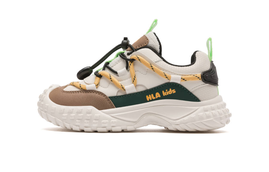 HLA Synthetic Leather Slip Resistant Kids Lifestyle Shoes Kids'