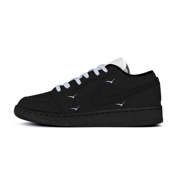 Jordan Jordan Air Jordan 1 Low Leather Cushioning Abrasion Resistant Cushioning, Wear Resistant Low top