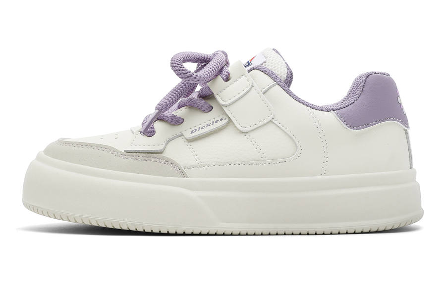 Dickies Slip Resistant Abrasion Resistant Low top Skateboard Shoes Taro Purple Kids'