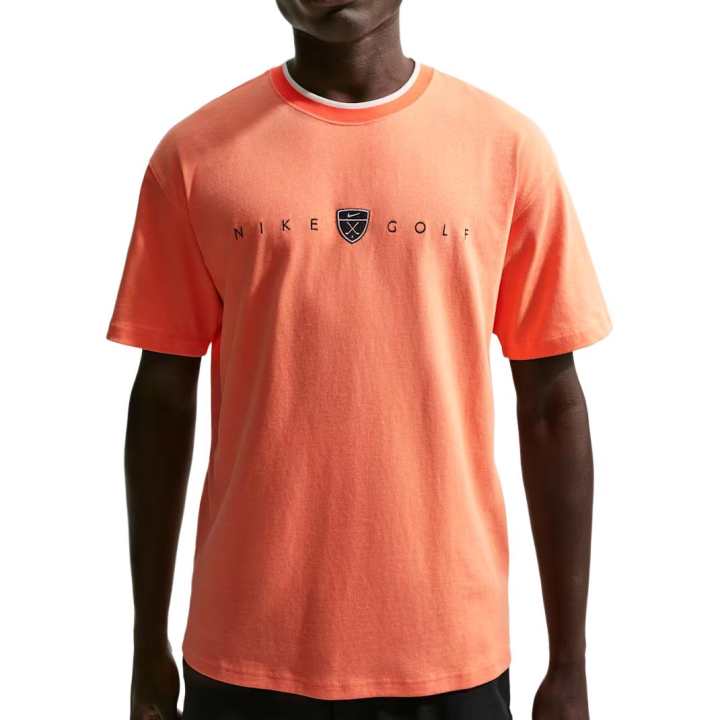 Nike Nike Golf Clothing Men's Orange Crew Neck