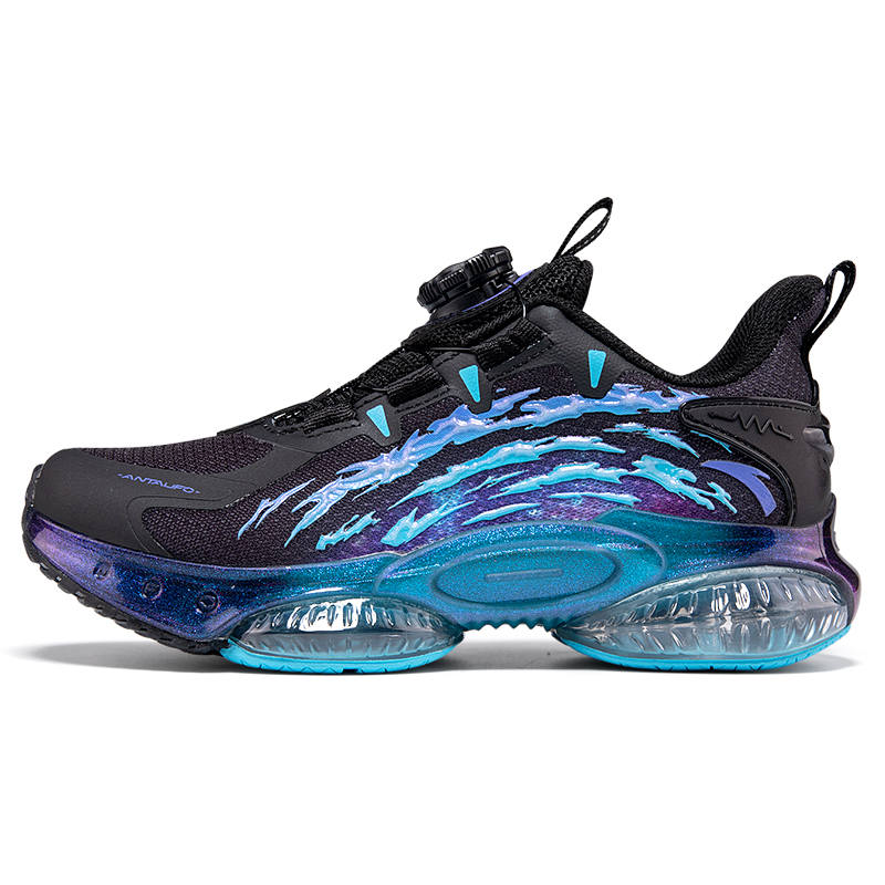 Antakids UFO 5.0 Low top Running Shoes Black Purple Teenagers