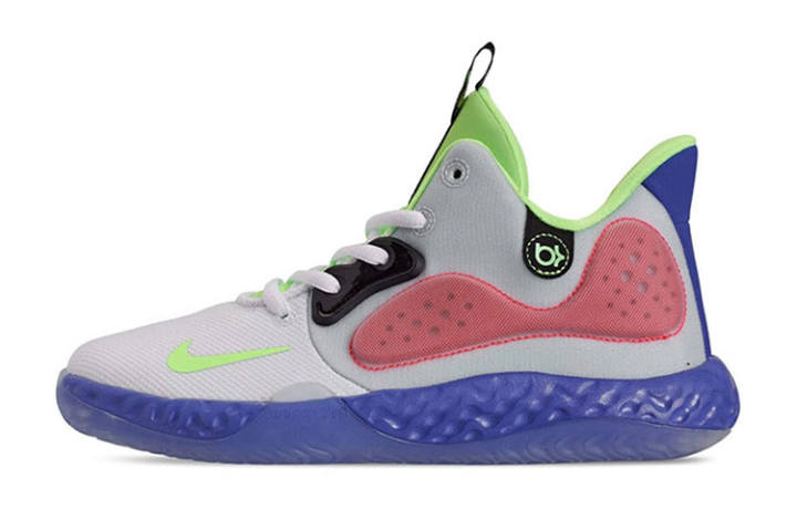 Nike Nike KD Trey 5 VII KD 5 Low top Basketball Shoes Blue Pink Unisex